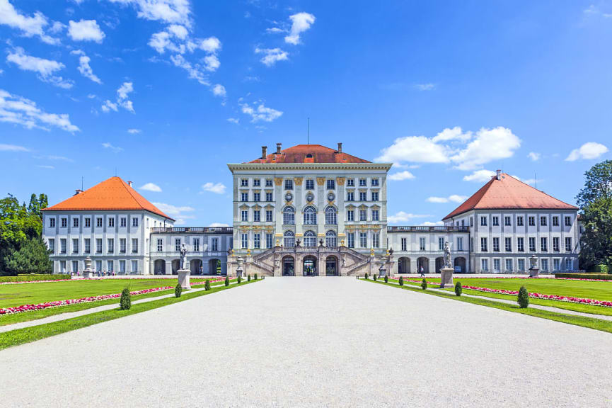 Nymphenburg Palace in Munich, Germany