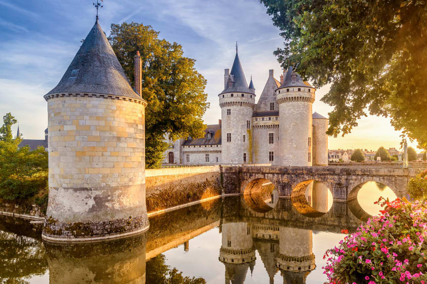 Chateau Sully in Loire Valley, France