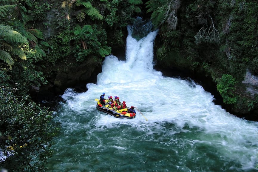 Whitewater Rafting in Rotorua, New Zealand