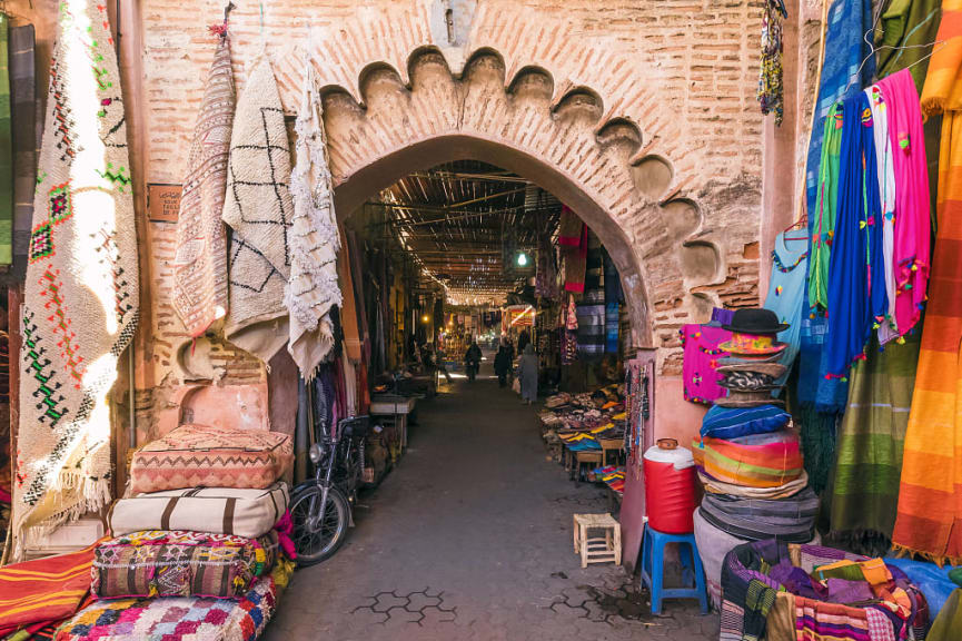 Jamaa El Fna market Marrakesh, Morocco