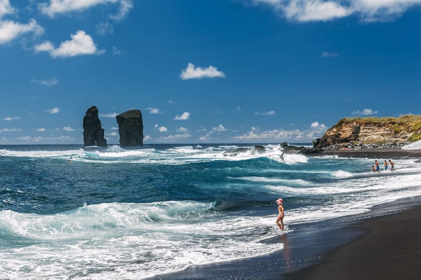 Mosteiros Beach, Sao Miguel, Azores