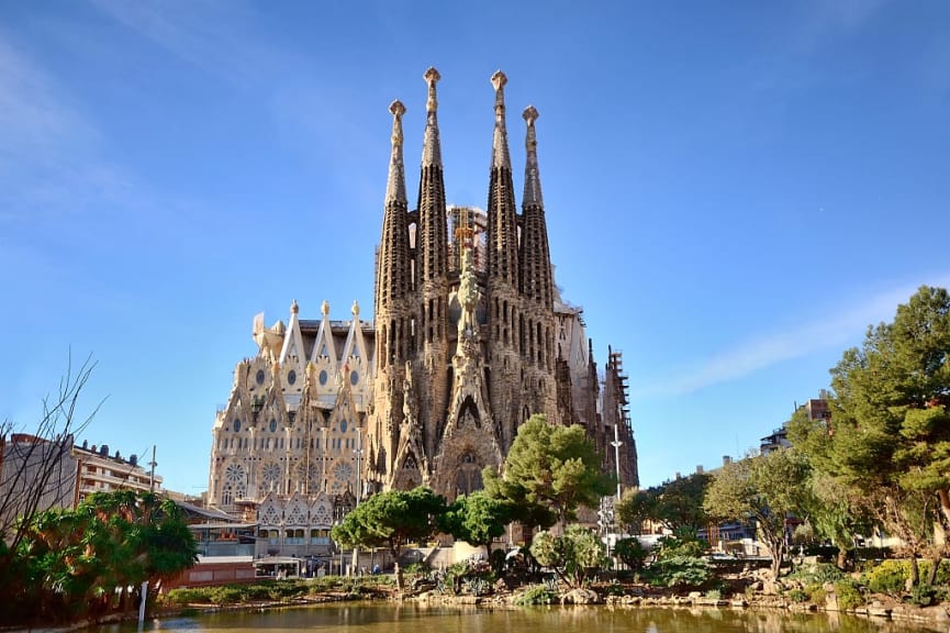 Sagrada Familia, Barcelona, Spain