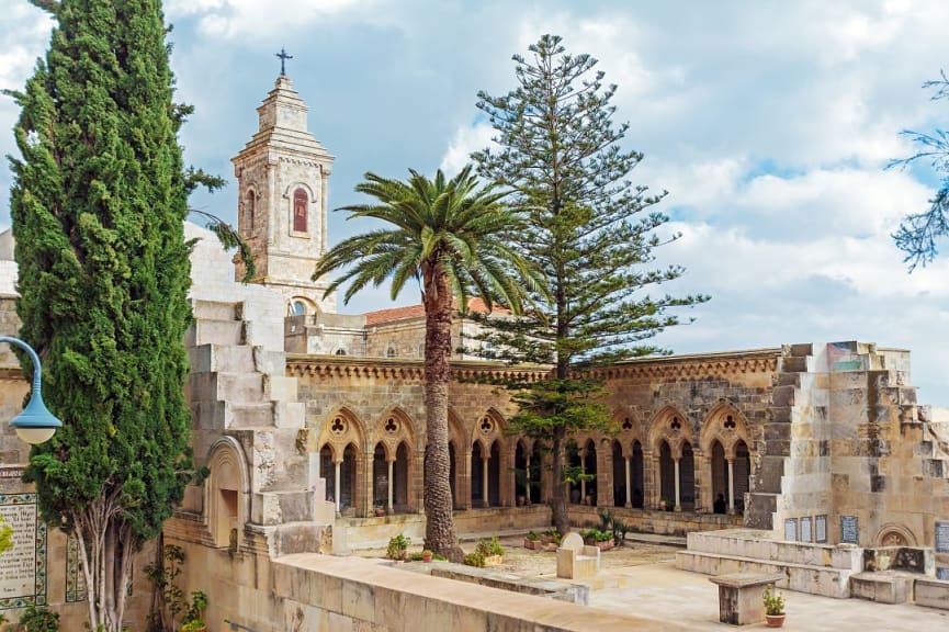 Pater Noster Church in Jerusalem, Israel