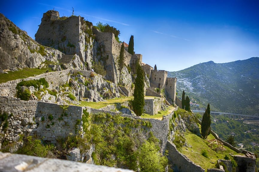 Klis Fortress outside Split, Croatia