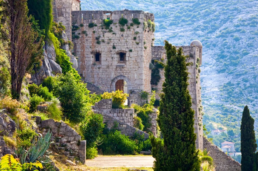 Klis Fortess near Split, Croatia