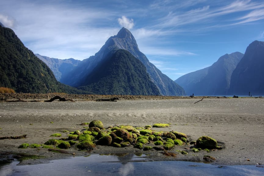 Milford Sound in Fiordland National Park, New Zealand