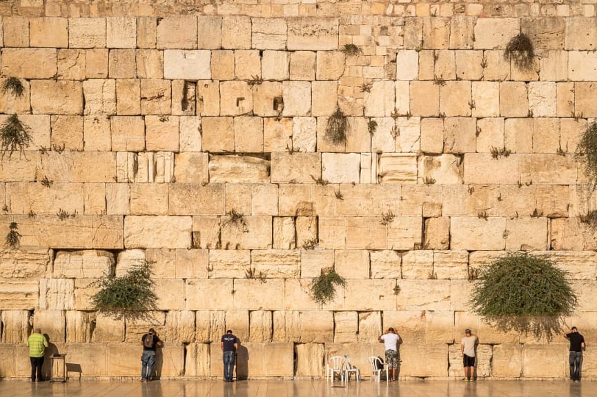 Western Wall in Jerusalem, Israel