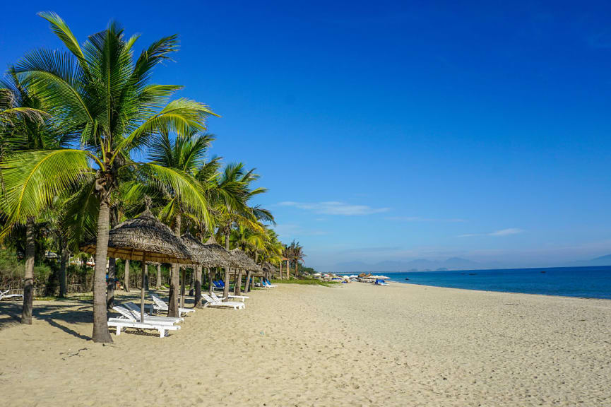 Cua Dai Beach in Hội An, Vietnam