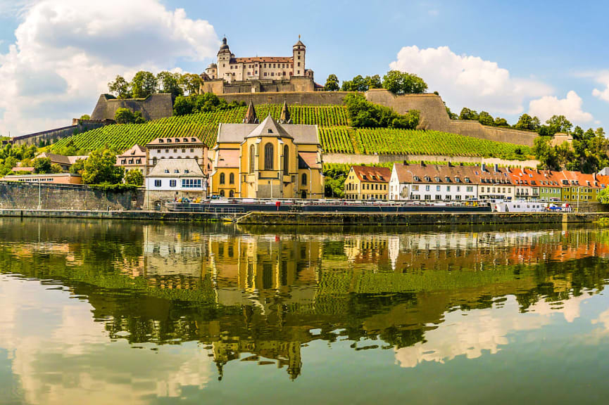 Marienberg Castle in Würzburg, Germany