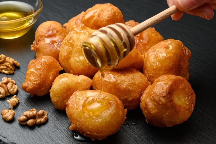 Loukoumades in Greece