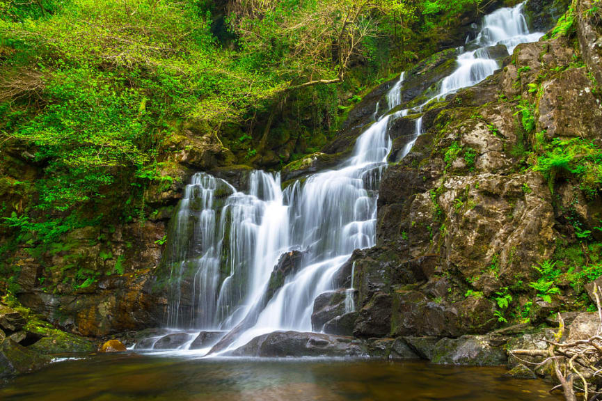 Torc Waterfall,Killarney National Park,County Kerry,Ireland