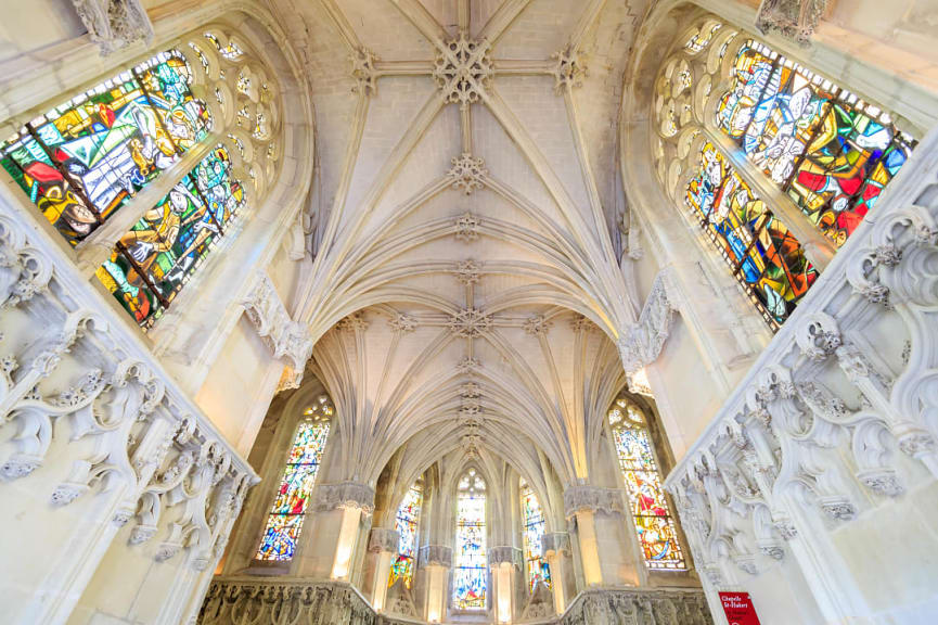 The chapel of Saint-Hubert at the chateau d'amboise, burial place of Leonardo da Vinci