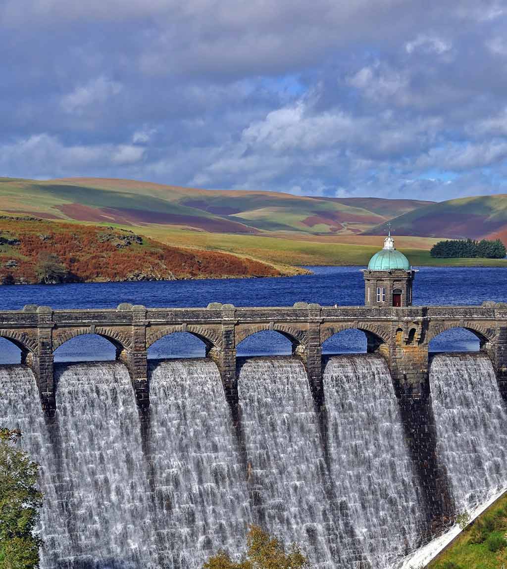UK Tour of arches in Wale's Elan Valley