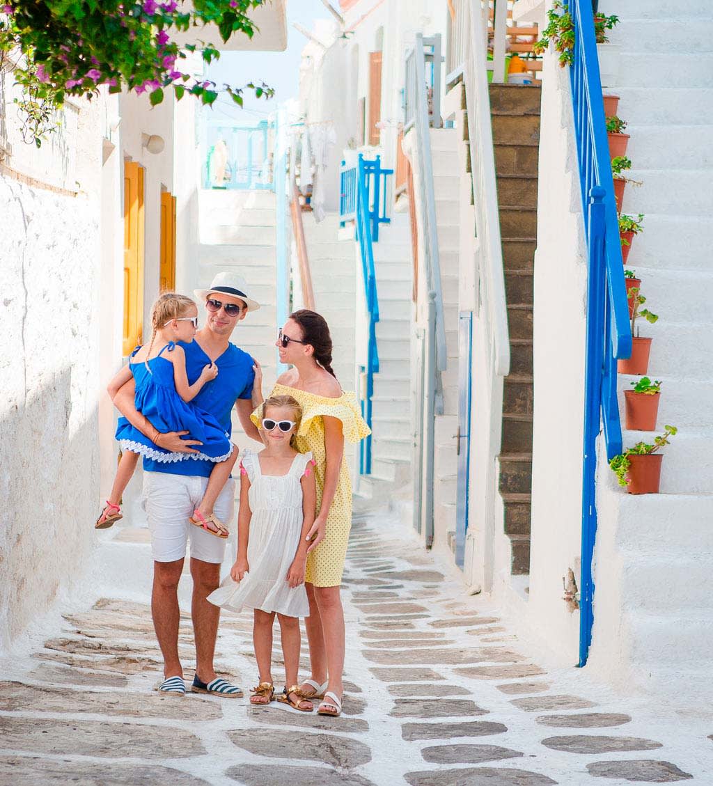 family tours to greece