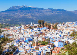 Chefchaouen city in Morocco