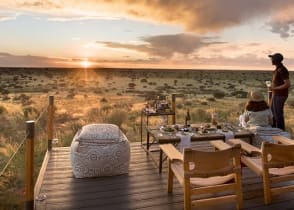 Malori sleep-out in the Kalahari