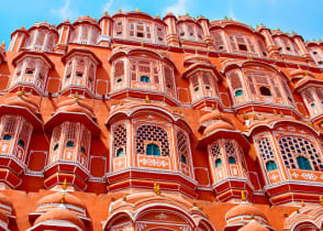 Hawa Mahal is a palace in Jaipur, India