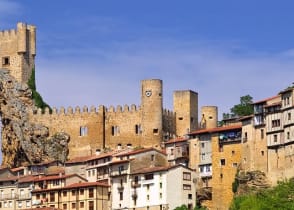 Medieval Frias Castle, Burgos, Spain