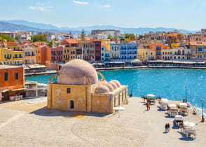 Chania on the Island of Crete in Greece