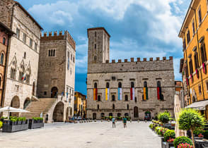 Todi Terrace in Umbria, Italy