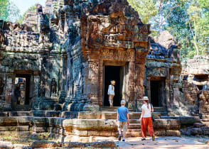 Ta Som Temple at Angkor in Cambodia