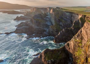 Kerry Cliffs along the Ring of Kerry in Ireland