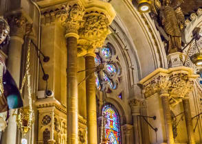 Montserrat Monastery in Barcelona, Spain