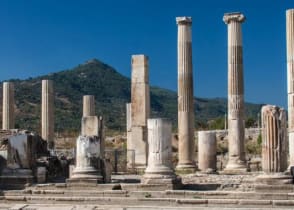 Ruins of Ephesus in Turkey