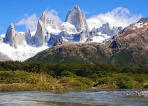 Peak of Fitz, Roy mountain, Patagonia, Argentina