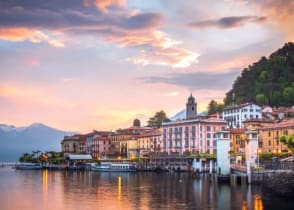 Sunrise at Bellagio, Lake Como, Italy