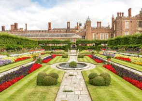 Hampton Court Palace in England.  Photo courtesy of Historic Royal Palaces