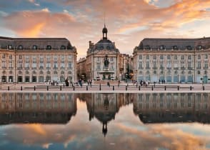 Place de la Bourse in Bordeaux, France