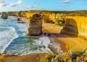 The Twelve Apostles at sunset in Australia