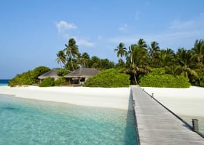 Tropical beach in Fiji