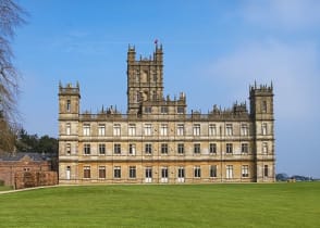 Highclere Castle, the primary set for Downton Abbey