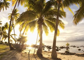 Sunset in Fiji