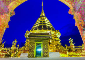 Wat Phra That Doi Suthep in Chiang Mai, Thailand