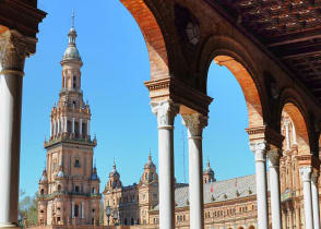 Plaza of Spain in Seville