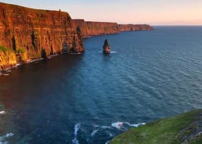 Walk along the coast to the famous Cliffs of Moher, Ireland