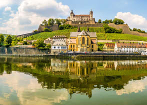 Marienberg Castle in Würzburg, Germany