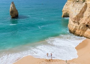 Carvalho beach in Algarve, Portugal