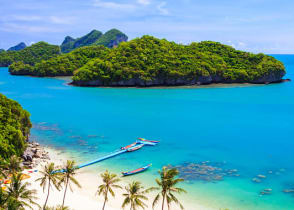 National Marine Park in Koh Samui, Thailand