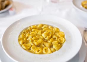 Tortellini en Brodo in Emilia-Romagna, Italy