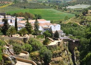 Ronda in Spain is a city hovering over an abyss, one of the most beautiful places in the country.