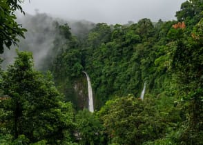 Waterfalls in La Fortuna, Costa Rica