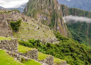 The great Inca city of Machu Picchu in Peru