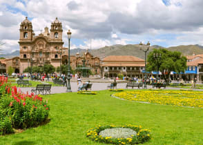 Plaza de Armas and La Campagna Church, Cusco