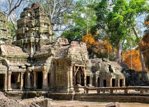 Temple in Angkor Wat complex, Cambodia