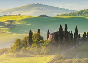 Beautiful landscape in Tuscany, Italy