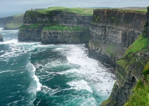 The Cliffs of Moher is Ireland's most popular attraction